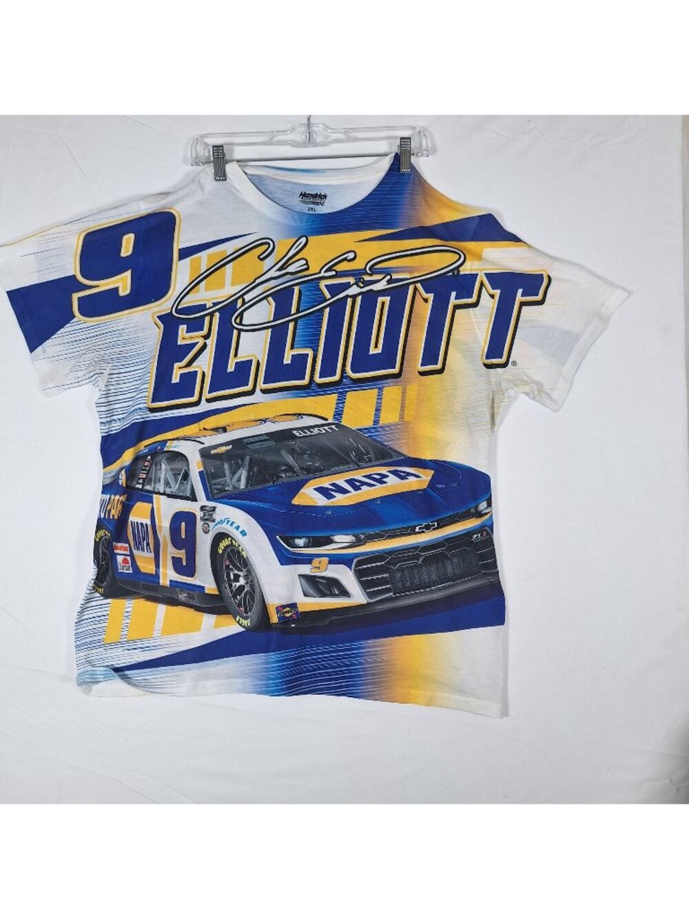 Nascar Chase Elliot #9 Short Sleeve Tshirt size 2XL